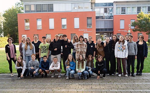Gruppenfoto Schülerinnen und Schüler